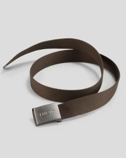 Lucid Viper Web Belt Chocolate Hot