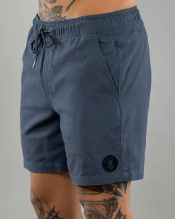 Salty Life Vision Elastic Waist Shorts Blue Online