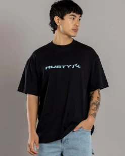Rusty Vital T-Shirt Black 2 Best