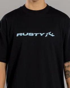 Rusty Vital T-Shirt Black 2 Best