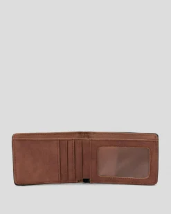 Lucid Vogue Wallet Black/tan Discount