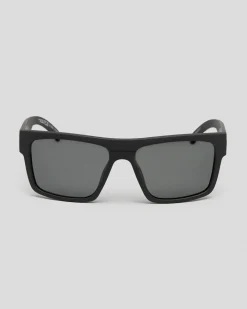 Carve Volley XL Polarised Sunglasses Matte Black / Grey Polar