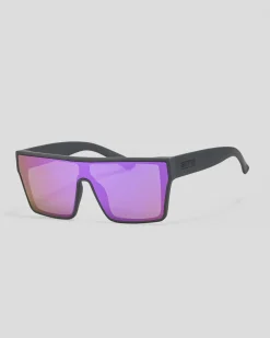Carve Voodoo Polarised Sunglasses Matt Black/ Pink Iridium Discount