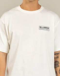 Billabong Walled Regular T-Shirt Off White Online