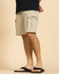 Quiksilver Watermans Cargo 19 Shorts Cloudy Gray Hot