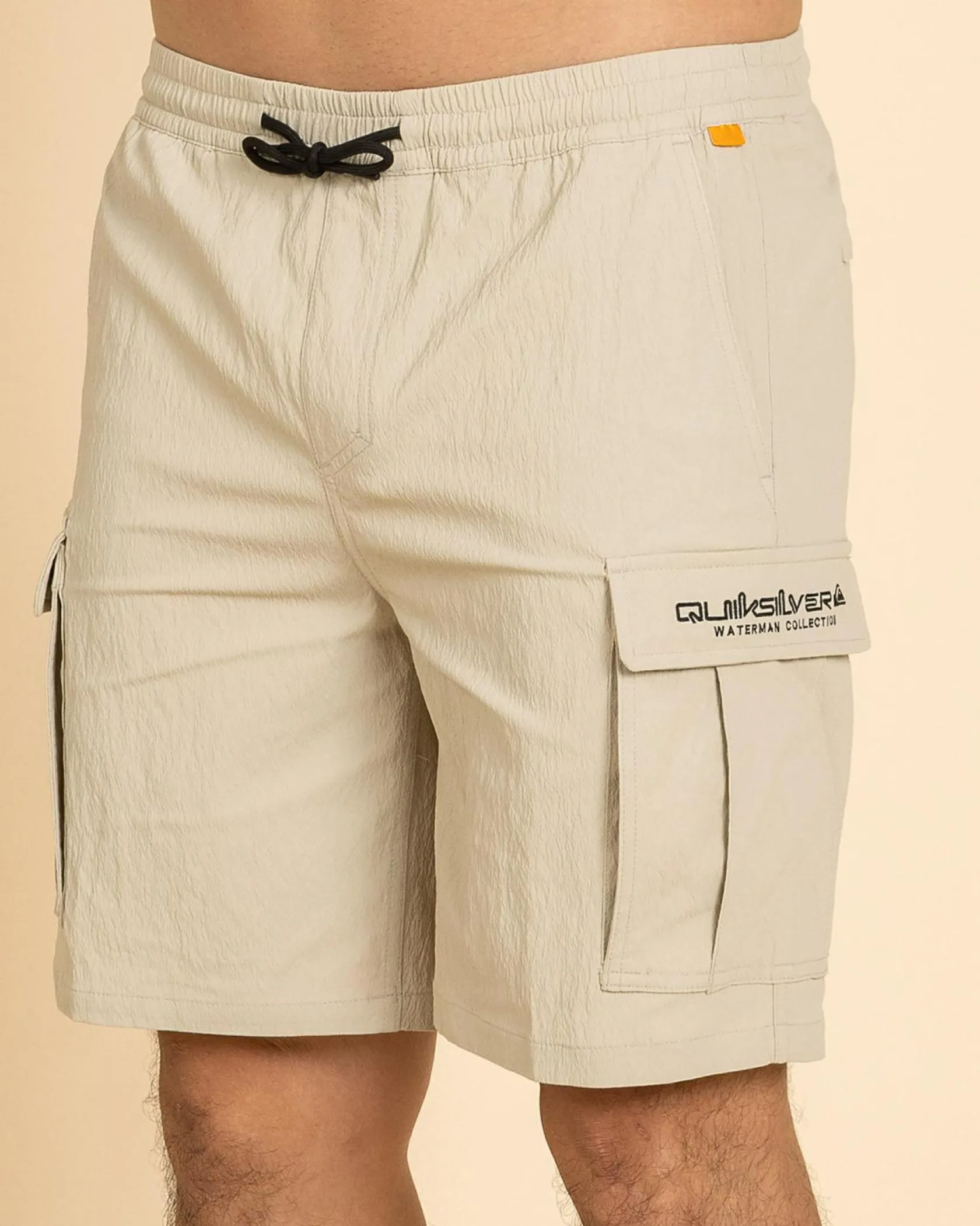 Quiksilver Watermans Cargo 19 Shorts Cloudy Gray Hot