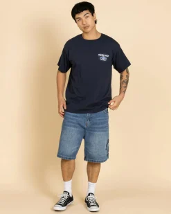 Jacks Wavecrest T-Shirt Washed Navy Best