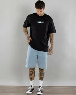 Carve Waves T-Shirt Black Sale