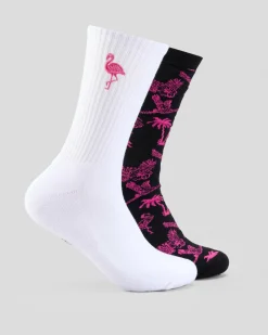Lucid Wayfinder Socks 2 Pack Multi