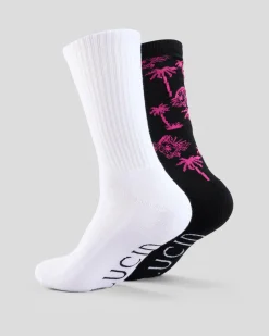 Lucid Wayfinder Socks 2 Pack Multi
