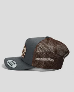 Ringers Western Wheatbelt Wool Trucker Cap Charcoal Sale