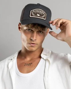 Ringers Western Wheatbelt Wool Trucker Cap Charcoal Sale