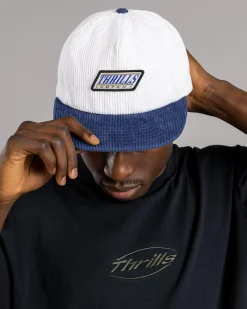Thrills When It Hits Your Lips 5 Panel Cap White / Blue Best
