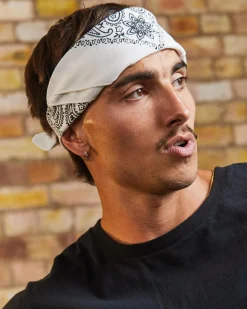 Get It Now Bandana White Clearance