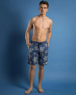 Skylark Wildflower Board Shorts Washed Navy Best