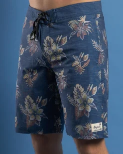 Skylark Wildflower Board Shorts Washed Navy Best