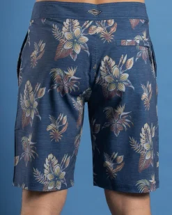 Skylark Wildflower Board Shorts Washed Navy Best