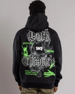 Kiss Chacey Wither Oversized Hoodie Jet Black Best