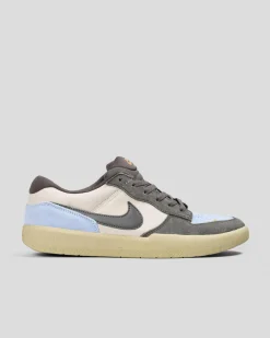 Nike Womens SB Force 58 Shoes Lt Orewood Brown/medium Ash-psychic Blue Best