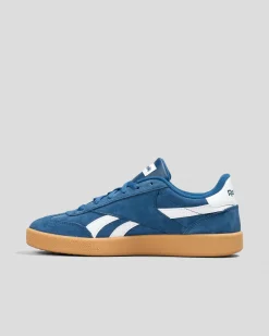 Reebok Womens Smash Edge Shoes Batik Blue/white/gum Clearance