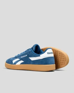Reebok Womens Smash Edge Shoes Batik Blue/white/gum Clearance