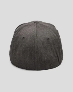 Flexfit Wool Blend Cap Dark Heather Grey New