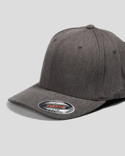 Flexfit Wool Blend Cap Dark Heather Grey New