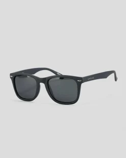 Carve Wow Vision Polarised Sunglasses Matt Black/ Grey