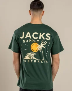 Jacks Zeal T-Shirt Green